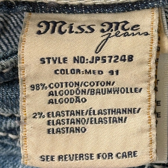Miss Me Blue Boot Cut Jeans - Picture 13 of 13
